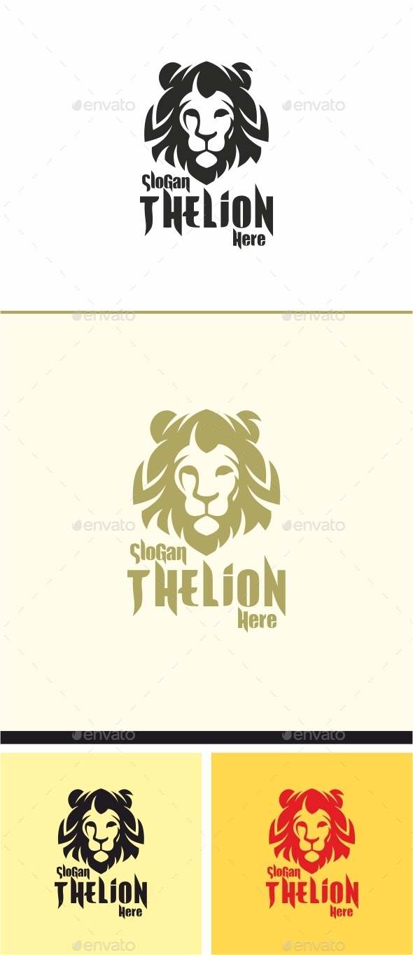 The Lion - Animals Logo Templates