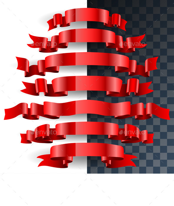 Ribbon Set - Decorative Symbols Decorative