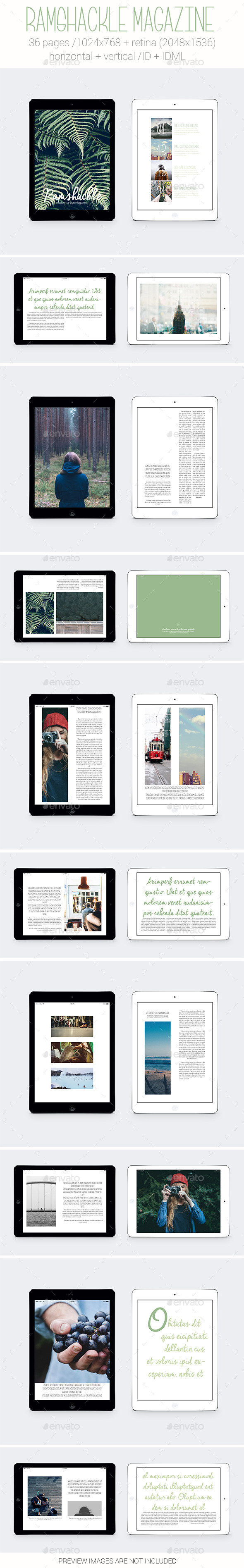 Tablet&iPad Ramshackle Magazine - Digital Magazines ePublishing