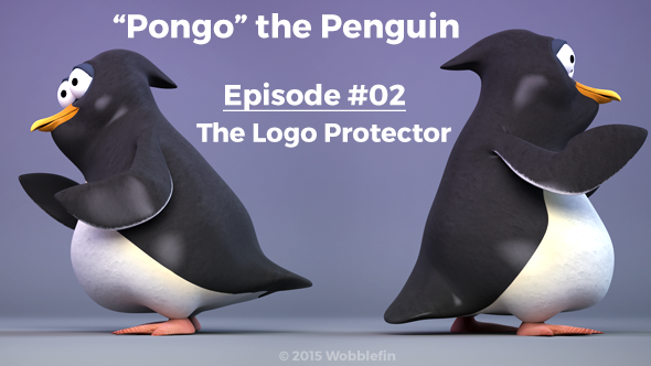 3D Penguin - Logo Protector