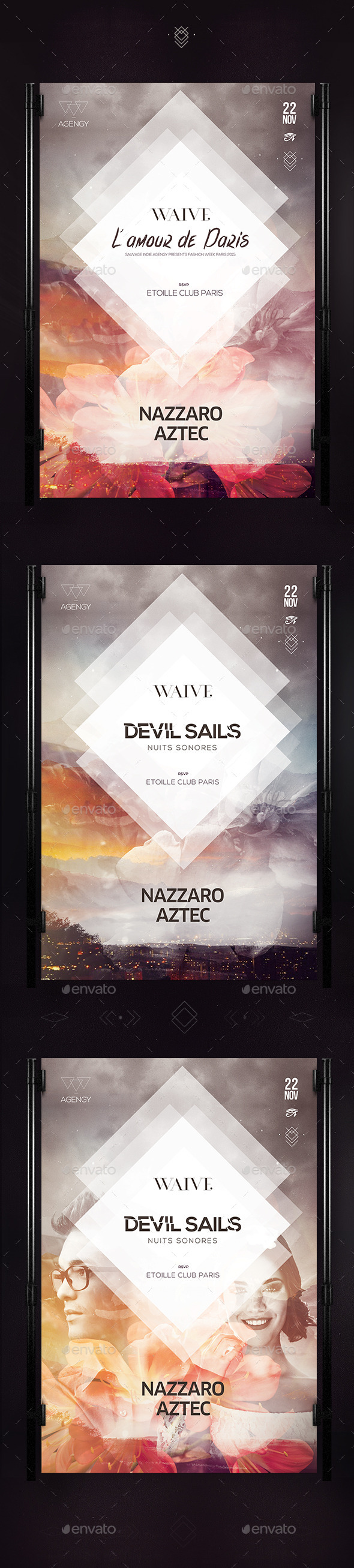 Devil Sails Poster - Clubs & Parties Events