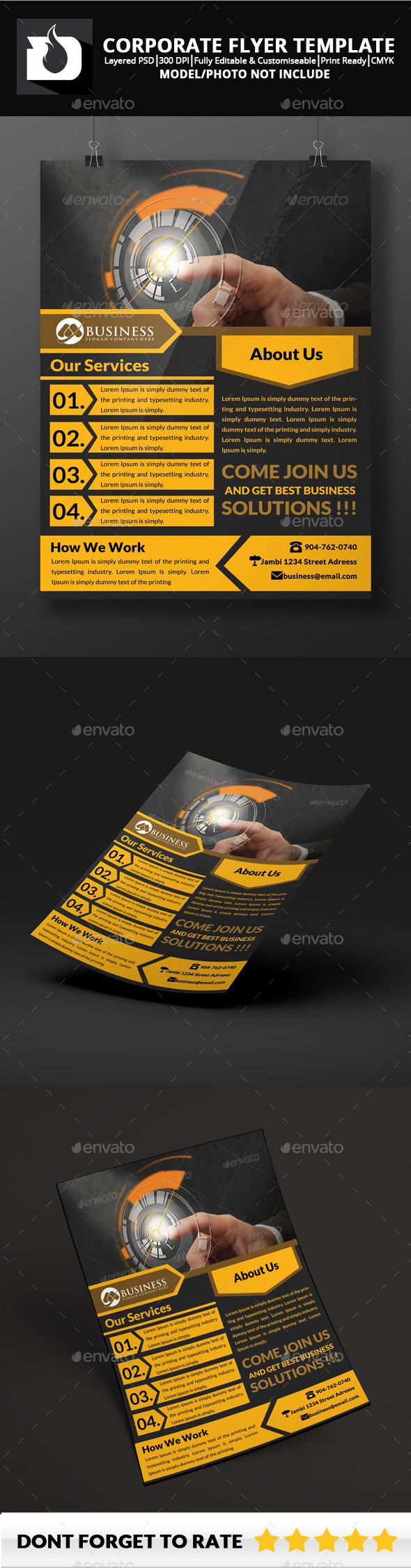 Corporate Flyer Template - Corporate Flyers
