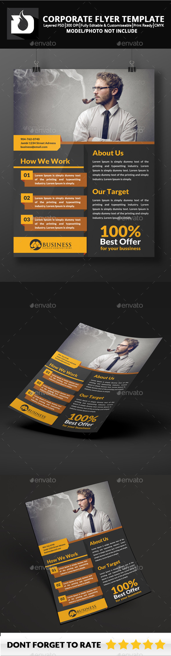 Flyer Template 1.7 - Corporate Flyers