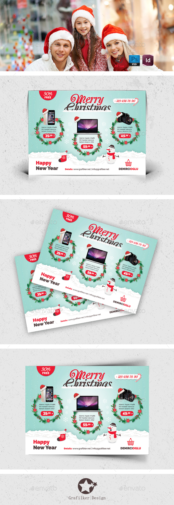 Christmas Product Flyer Templates - Corporate Flyers