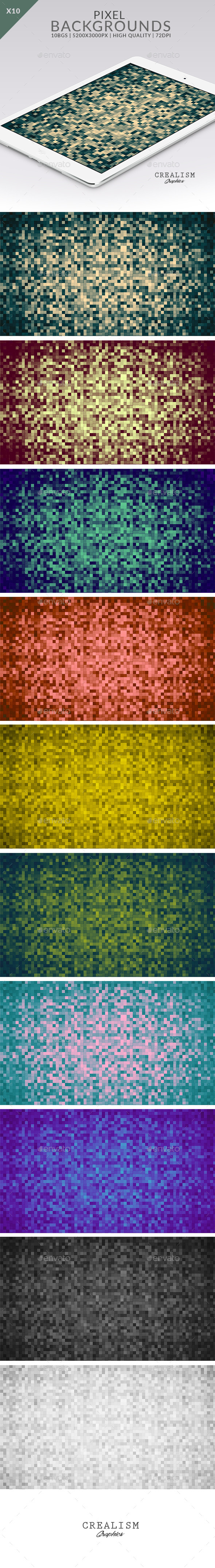 10 Pixel | Backgrounds - Backgrounds Graphics