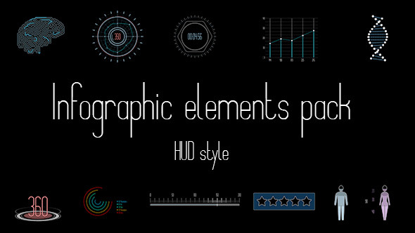 Infographic Elements Pack - VideoHive 13286059
