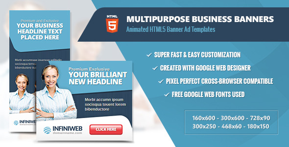 Multipurpose Business Banners - CodeCanyon 13287224