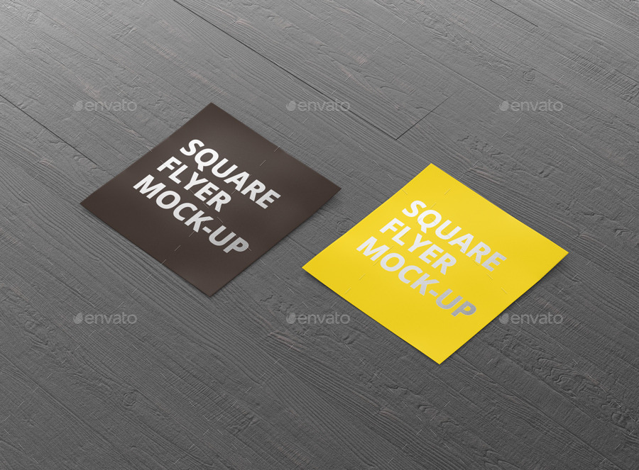 Download Square Flyer Mock Up By Visconbiz Graphicriver