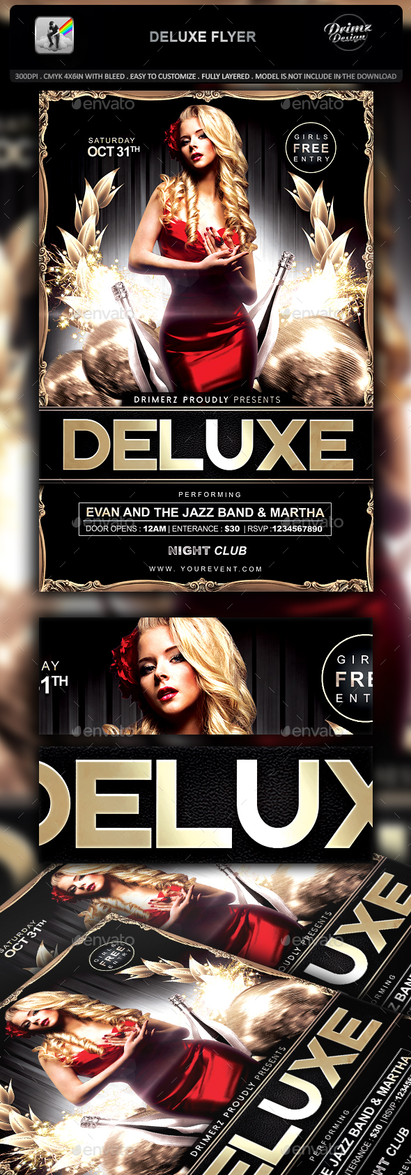 Deluxe Flyer - Events Flyers
