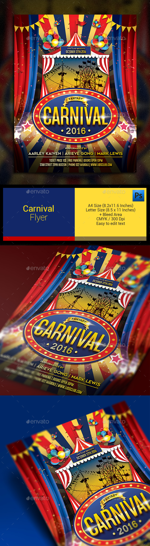 Carnival Flyer - Events Flyers