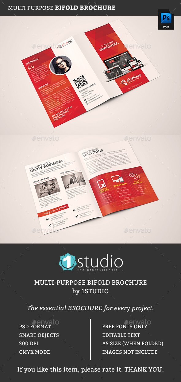 Bifold Brochure 05 - Corporate Brochures