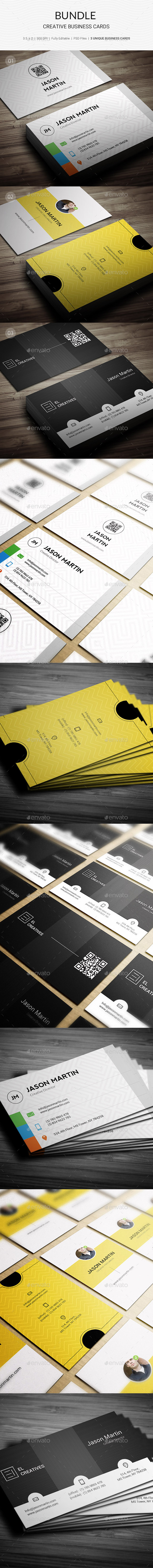 Bundle - Creative Business Cards - 151 - Creative Business Cards