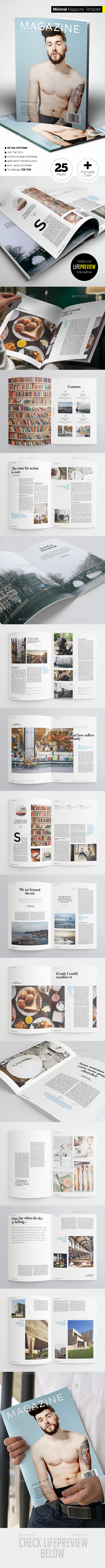 Minimal Magazine - Magazines Print Templates