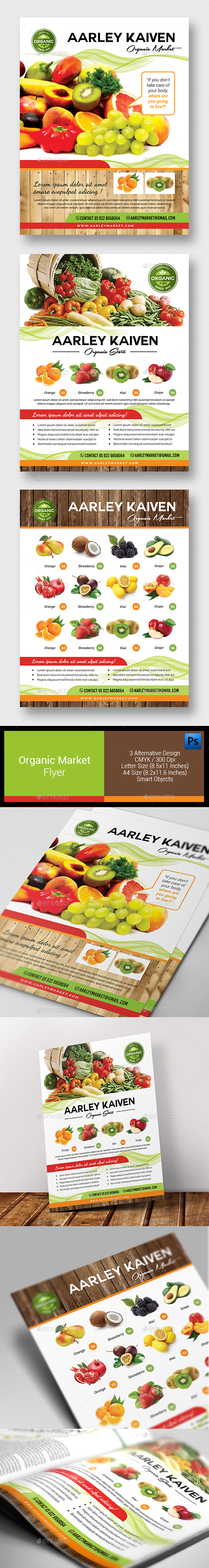 Organic Market Flyer - Corporate Flyers