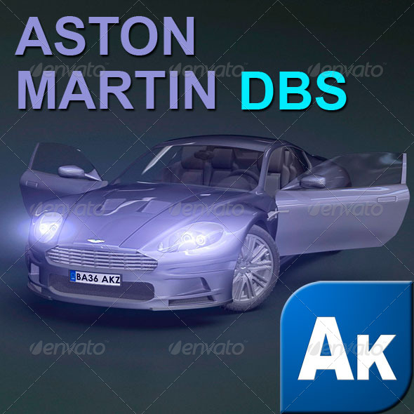 Aston Martin DBS - 3Docean 157999