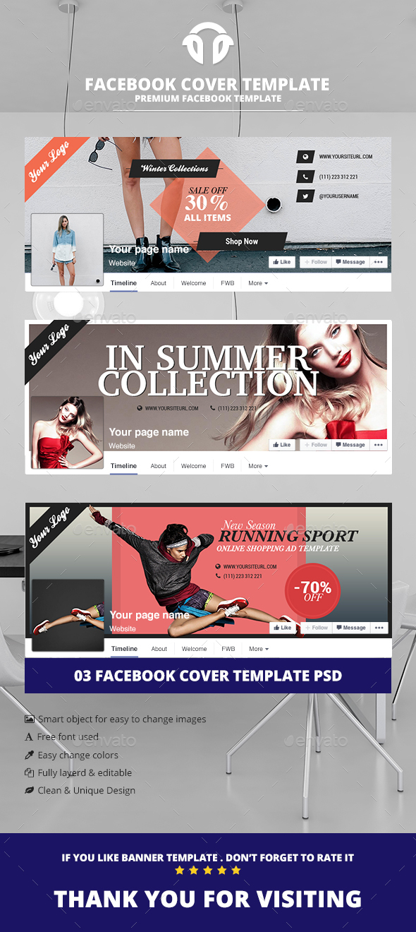 Shopping Facebook Covers - Facebook Timeline Covers Social Media