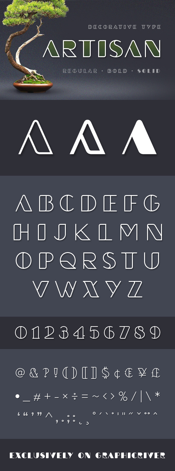 Artisan st Typeface - Decorative Fonts
