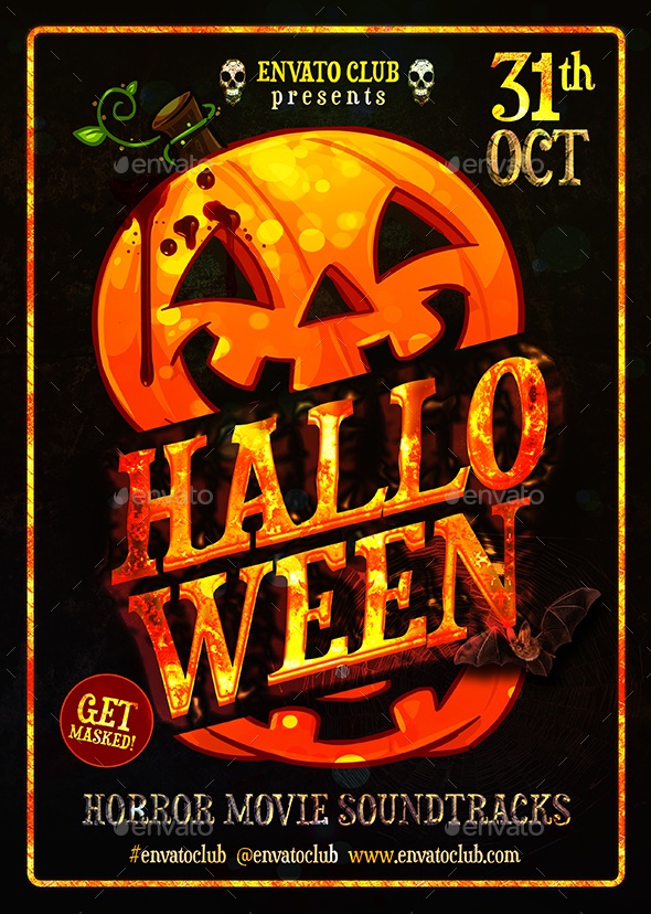 Halloween Party Flyer Template - Holidays Events