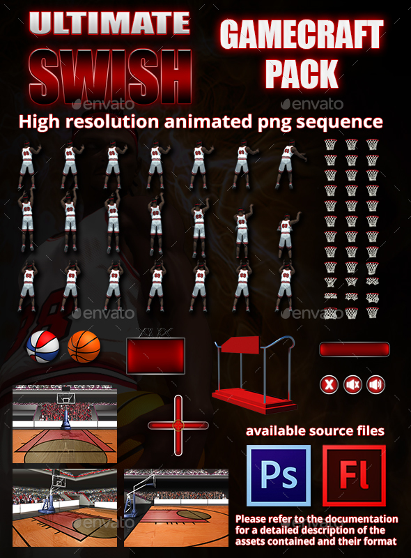 Ultimate Swish Game Assets - Game Kits Game Assets