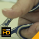 Cutting Leather With Scissors - VideoHive Item for Sale