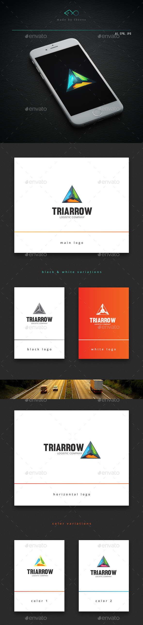 Triarrow - Vector Abstract