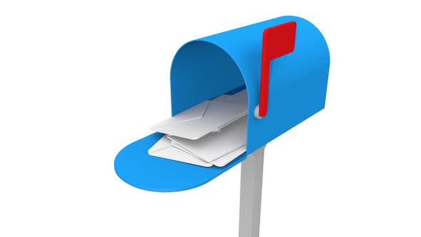 Mailbox With Mail