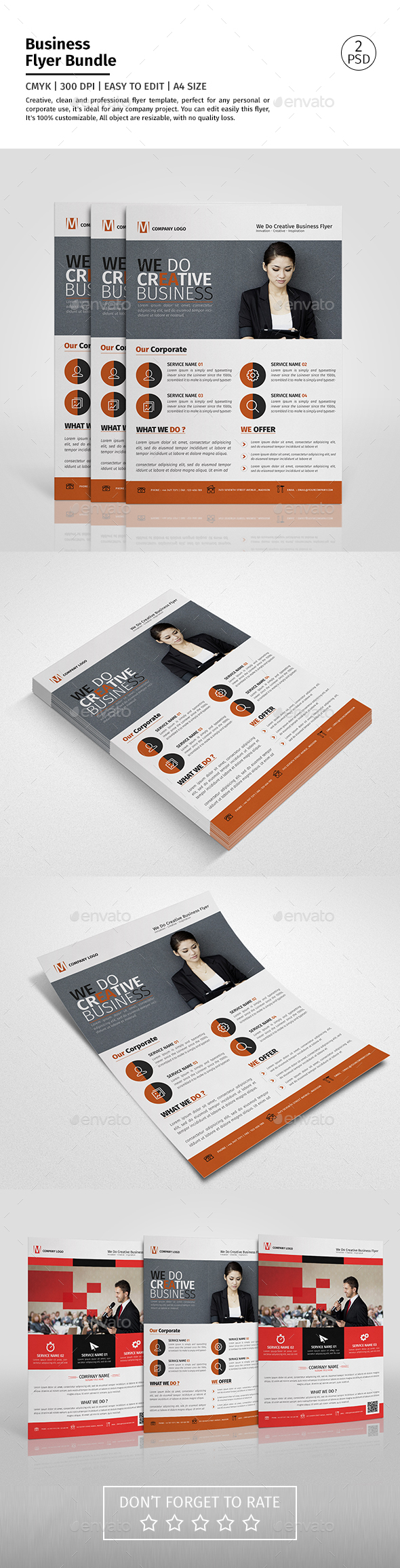 Corporate Flyer Bundle 3 - Corporate Flyers