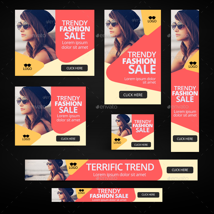 Fashion Banners by Hyov | GraphicRiver