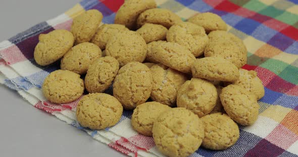 Pepernoten, a Traditional Treat with the Dutch Holiday Sinterklaas. Cookie alt