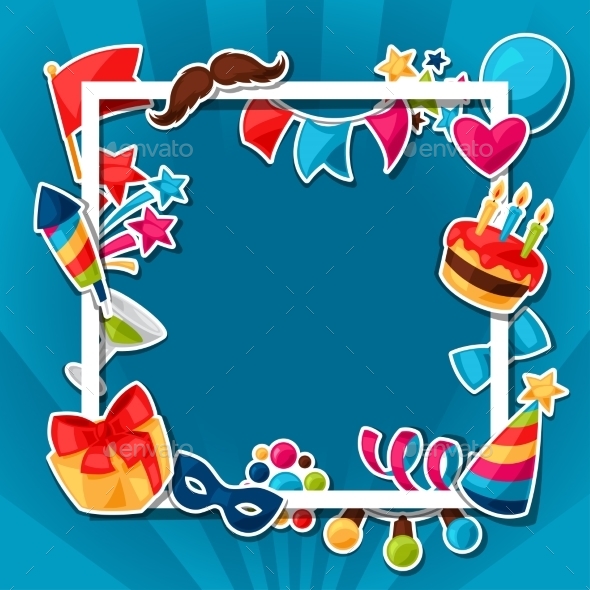 Carnival Show And Party Greeting Card - Seasons/Holidays Conceptual