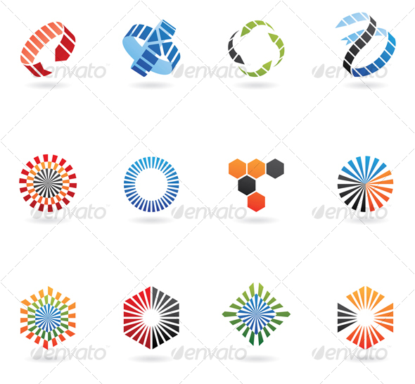 abstract arrow icons - Abstract Icons