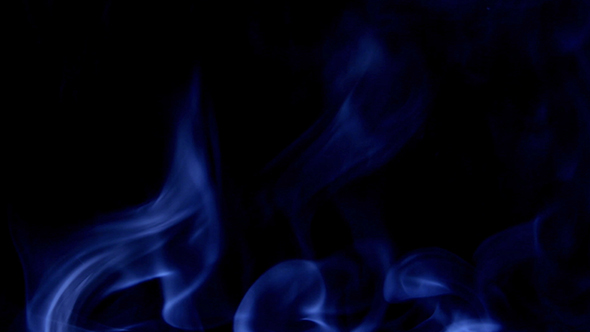 Blue Smoke Background