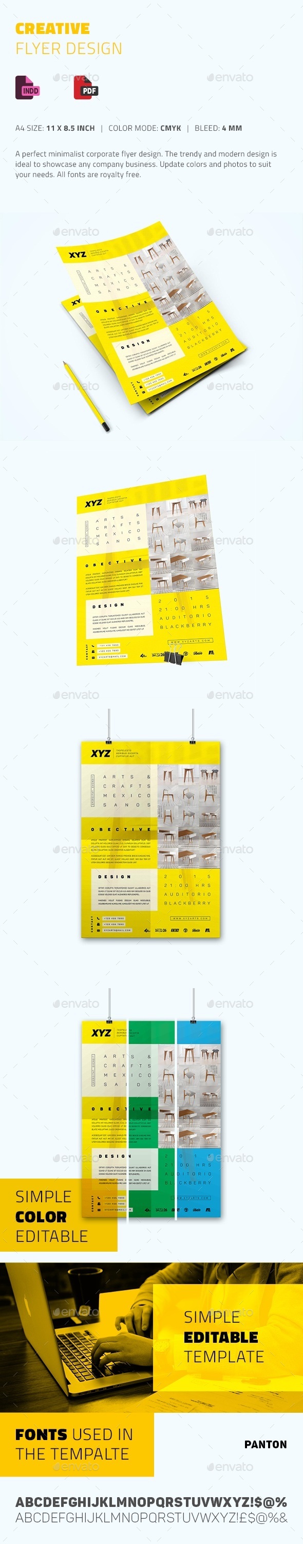 Creative Flyer Design - Flyers Print Templates