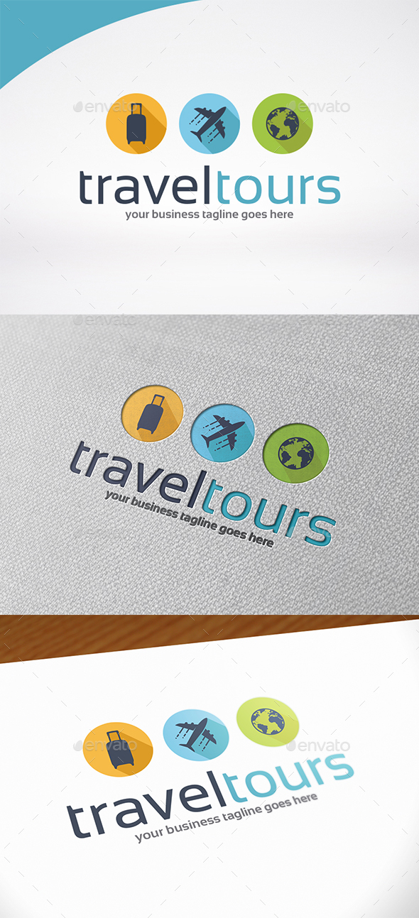 Travel Tour Logo Template - Symbols Logo Templates