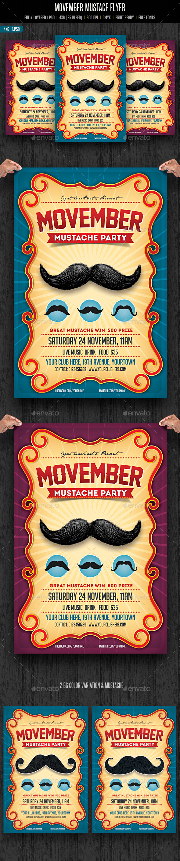 Movember Mustache Party - Clubs & Parties Events