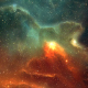 Space Nebulae Flight Looped Background - VideoHive Item for Sale
