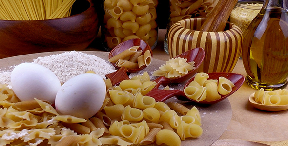 Pasta and Ingredients