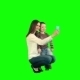 Mother And Son Posing For Selfie  On a Green - VideoHive Item for Sale