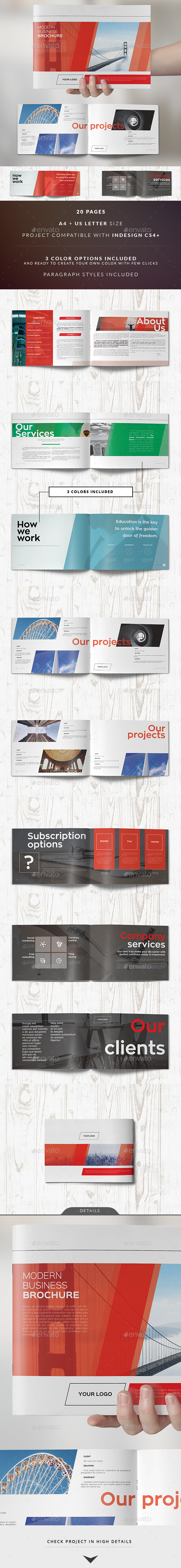 Modern Business Brochure - Corporate Brochures