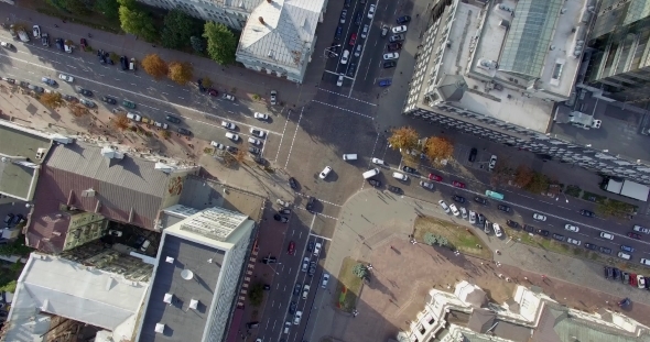 Kiev Cityscape From Above