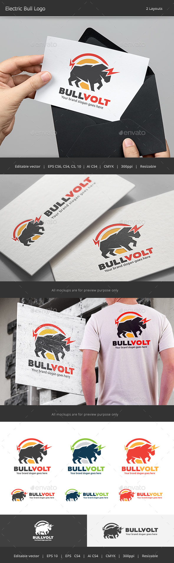 Electric Bull Logo