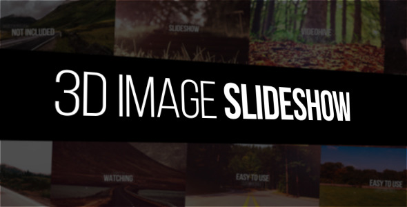 3D Image Slideshow - VideoHive 13264834
