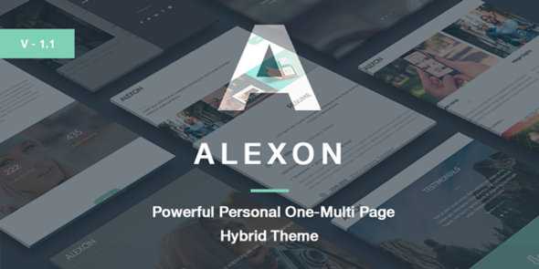 Alexon - Personal - ThemeForest 11907515
