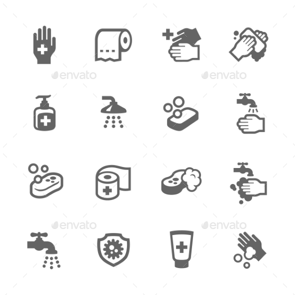 Hygiene Icons - Icons