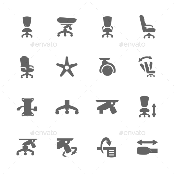 Office Chair - Icons