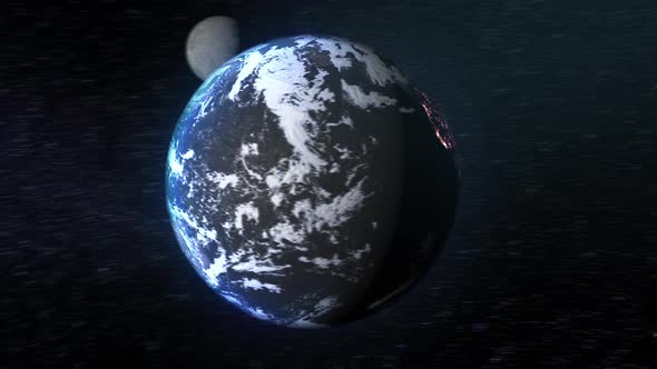 Planet Earth & Moon