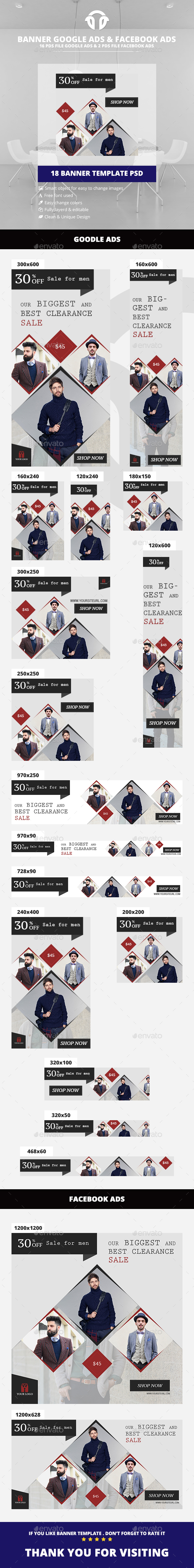 Vintage Fashion Ads - Banners & Ads Web Elements