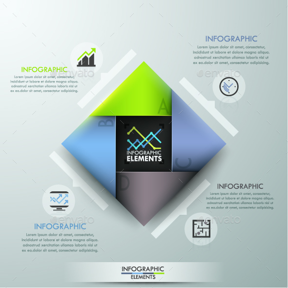 Modern Infographic Paper Template