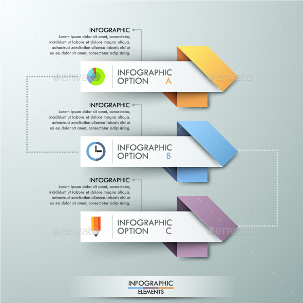 Modern Infographics Paper Template