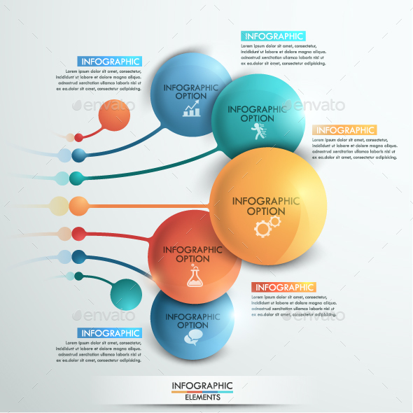 Modern Infographic Options Template - Infographics